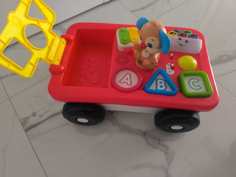 Edukacyjny wózek szczeniaka Fisher price