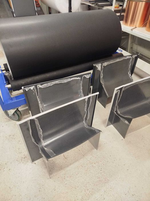 Obróbka komina z blachy