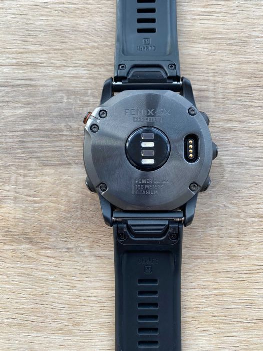 Garmin Fenix 6X Pro Solar Титановий | Не працює GPS | Відмінний стан