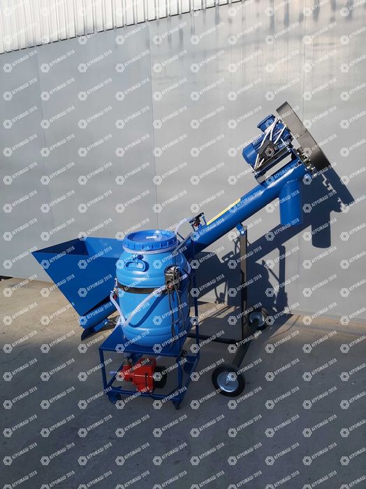 Шнековий погрузчик, гвинтовой конвейер, транспортер зерна, 108*2