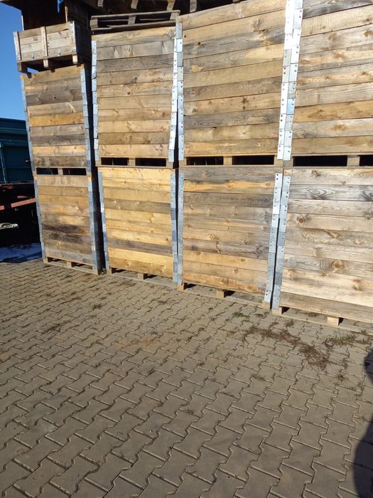 Skrzyniopaleta z nadstawkami