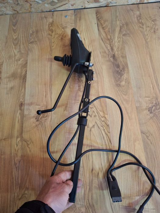 Wózek Quickie Salsa M2 Joystick VR2 z uchwytem