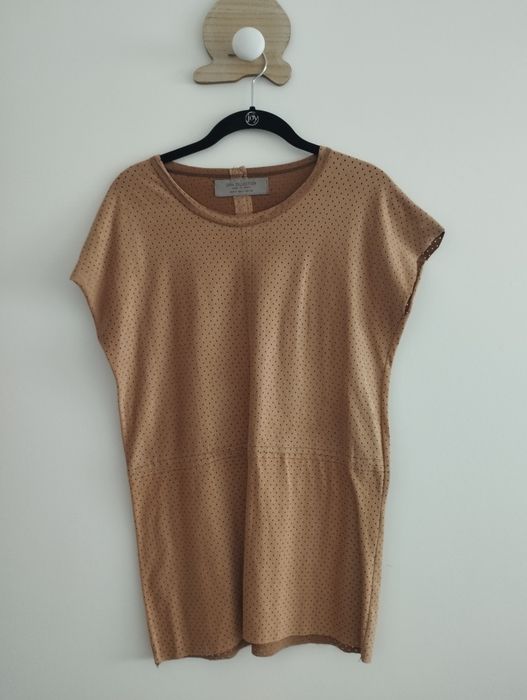 Blusa Tamanho M material pele pessego