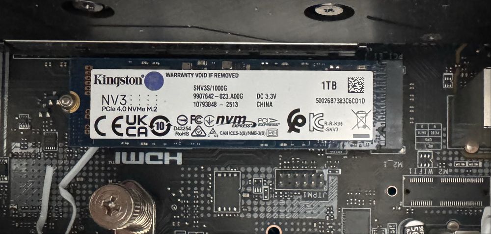 SSD Kingston nv3 m.2 1TB