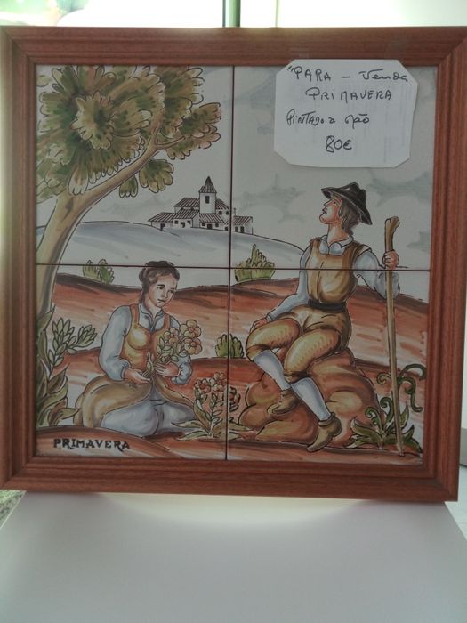 Conjunto de 6 azulejos