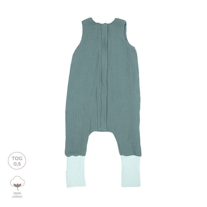 Lekki śpiworek do spania z nogawkami Makaszka – idealny na lato!