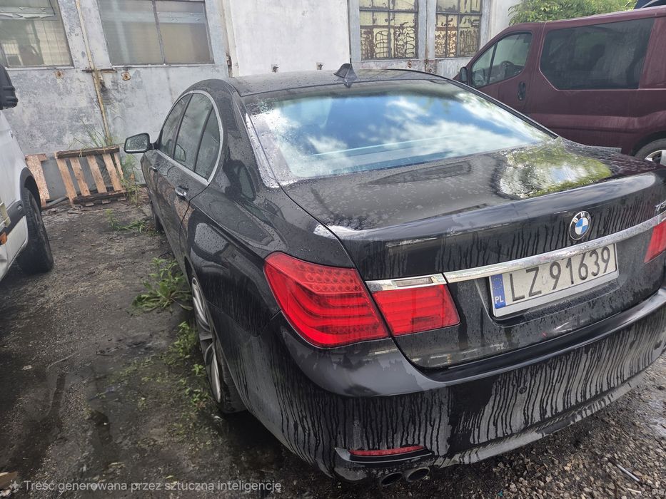 Bmw F01 730d uszkodzone