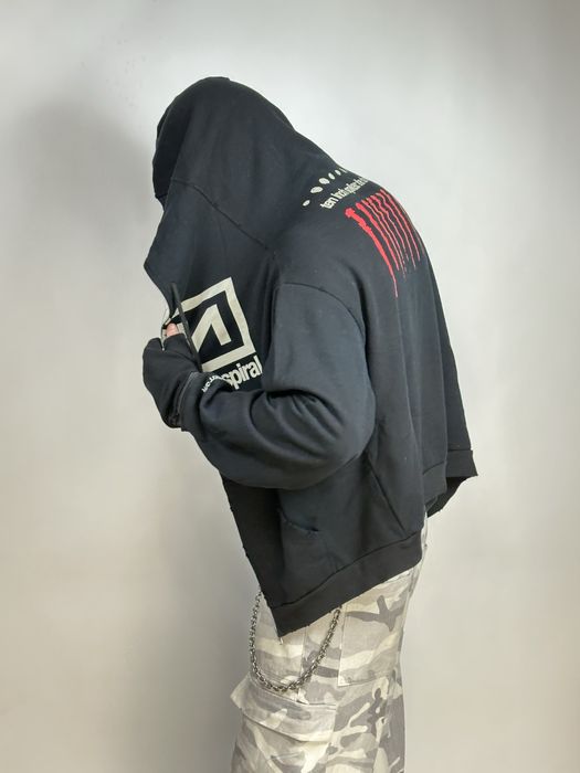 Project GRAILZ G/R GR NIZ full zip opium archive distressed худи