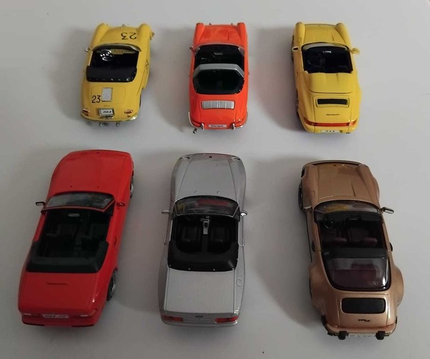 Porsche, 1-43. 25€ cada. Vendo miniaturas da minha coleção 1/43.