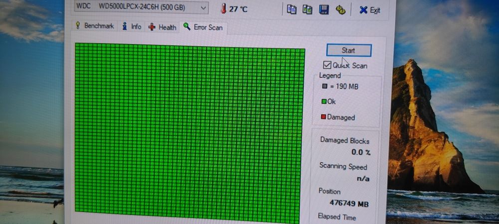 Dysk 500gb HDD WD blue 2,5" , super stan