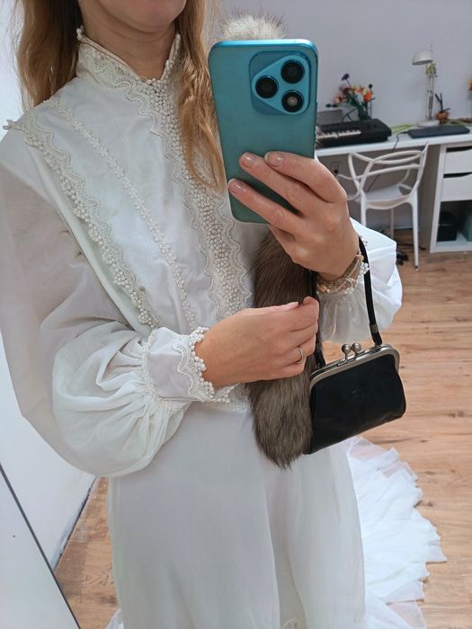 Suknia ślubna vintage 38