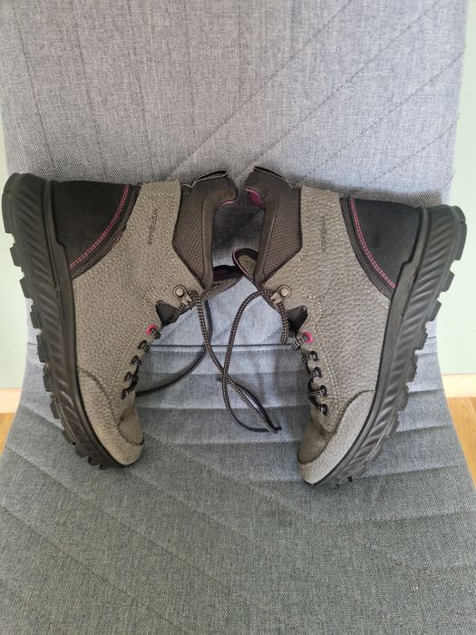 ECCO Damskie buty trekkingowe Exostrike, szary