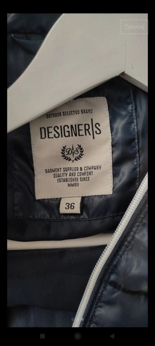 Bezrękawnik outdoorowy Designer's navy blue S