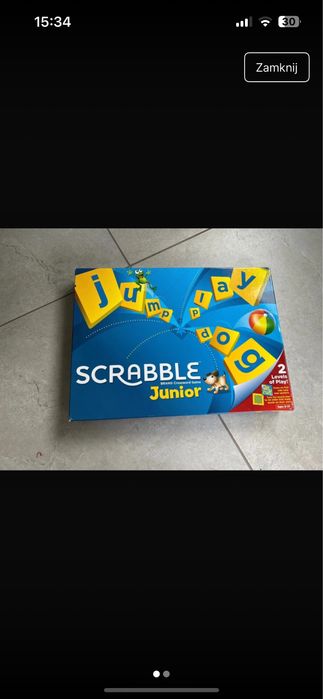 Scrabble Junior wersja angielska