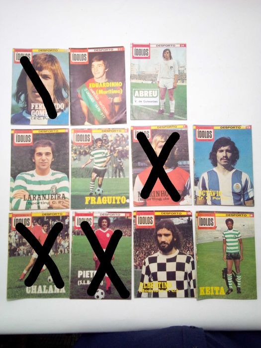 Revistas Futebol -GOLO-IDOLOS- FCP Porto - SCP Sporting - SLB Benfica