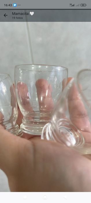 Vendo 3 copos pequenos