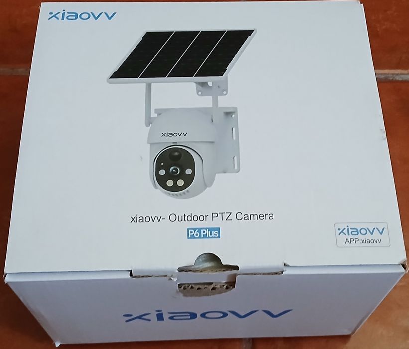 Câmara de Vigilância Exterior Solar Xiaovv
