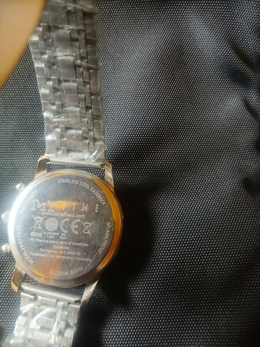 Meski zegarek  Stanless Steel caseback