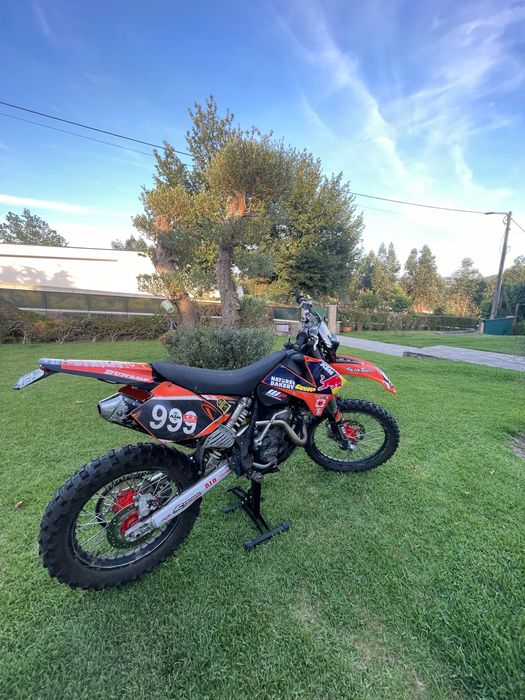 Ktm exc 400 2002 matrícula