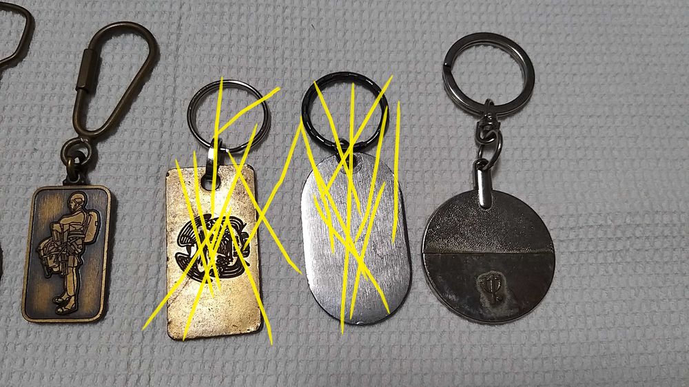 porta chaves antigos