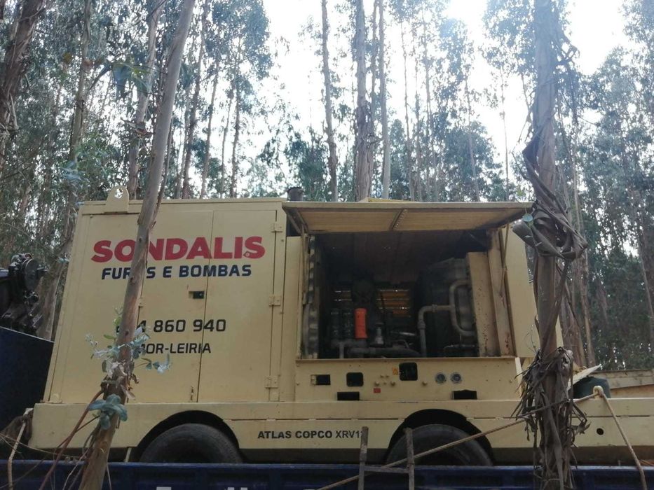 Compressor Atlas Copco 30 bar XRV12 Perfuração