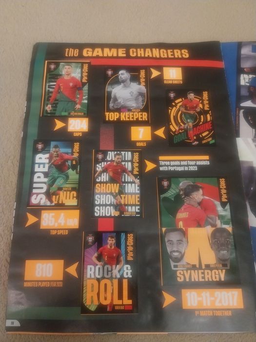 Caderneta completa World e class