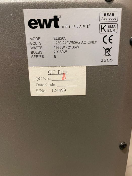 Vendo Aquecidor efeito de lareira com ambiente acolhedor