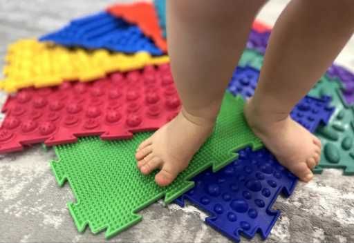 Ортопедичний килимок 10 пазлів набір / Коврик ортопедический / Акція