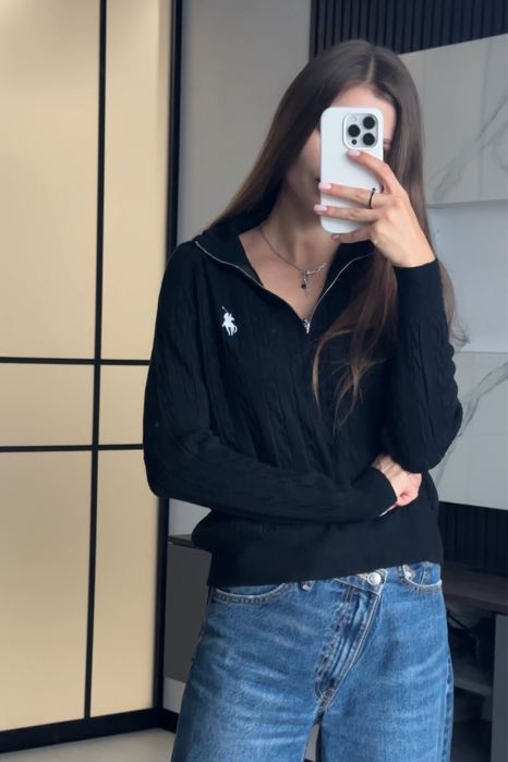 Светр жіночий, гольф ralph lauren, светр бежевий, светр чорний