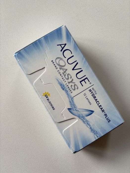 Soczewki kontaktowe dwutygodniowe acuvue oasys