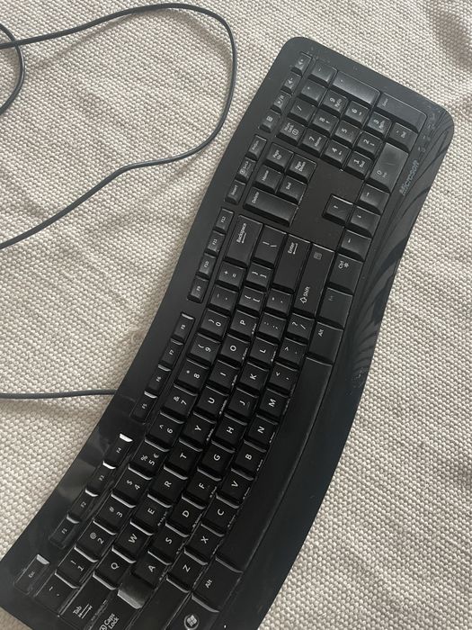 Klawiatura Microsoft USB curved multimedialna zaawansowana