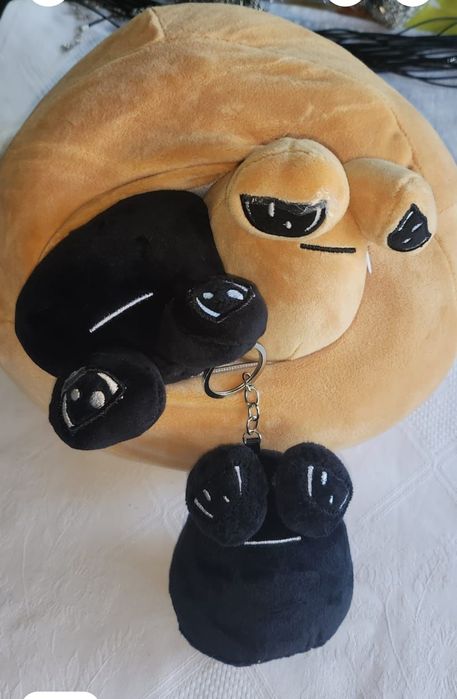 Pou pluszowy rodzinka