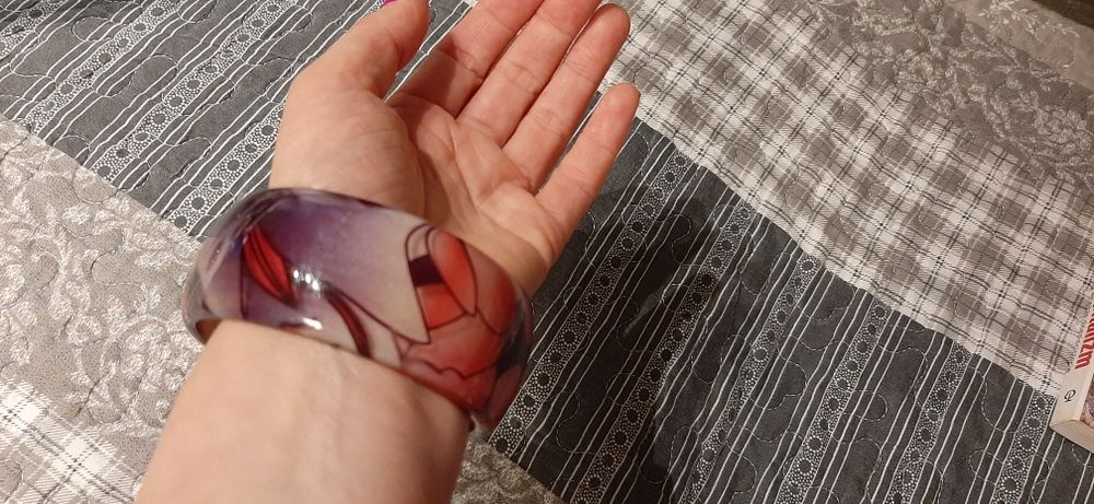 Bransoletka w kwiaty