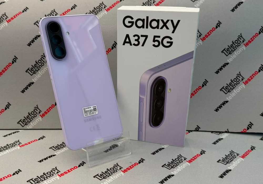 Samsung Galaxy A37 5G | 6 / 128 GB | POWYSTAWOWY | SZKŁO GRATIS | Fioletowy