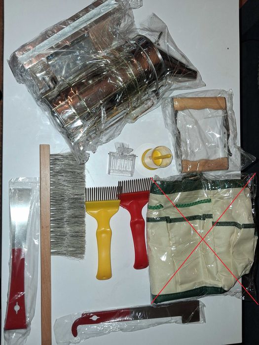 Zestaw pszczelarski - podkurzacz