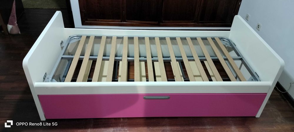 Cama Dupla Com Gaveta