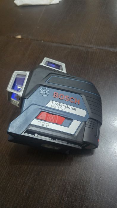 Laser liniowy Bosch GLL 3-80 C Professional + Akumulator 12V Stan JAK NOWY WYSYŁKA GRATIS
