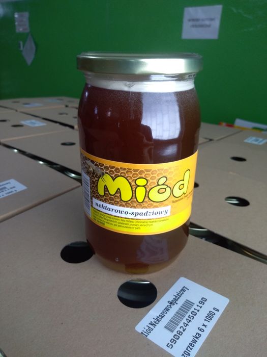 Miód nektarowo spadziowy z Roztocza hurt