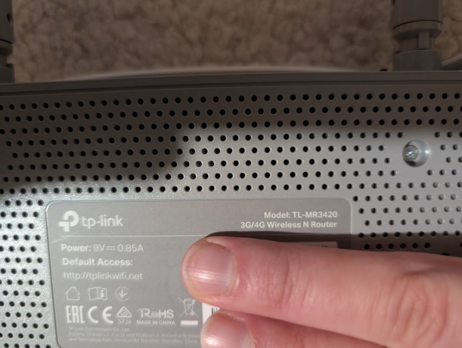 Router z obsługą modemu LTE TP-Link TL-MR3420