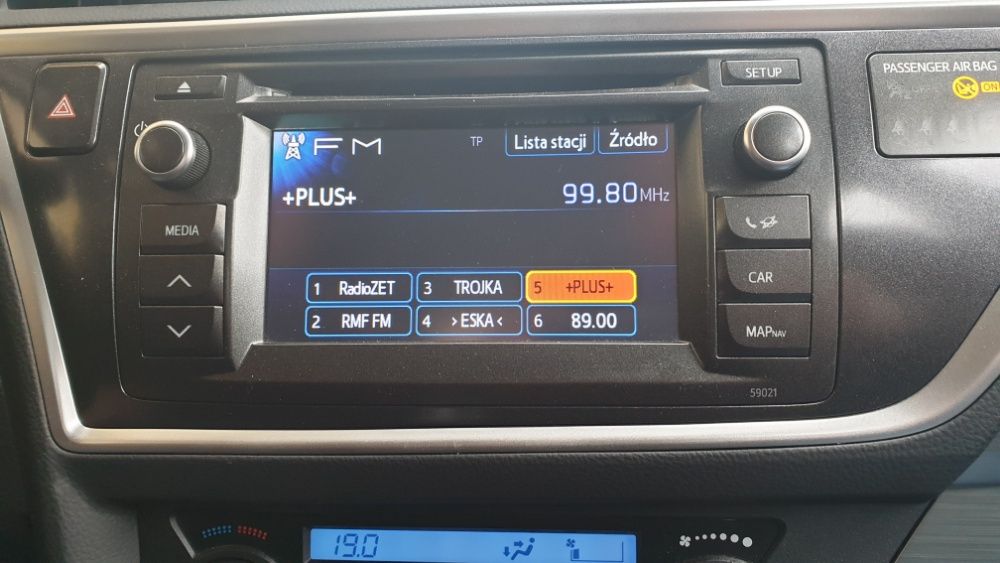 Nawigacja Polskie menu TOYOTA LEXUS Mapa NAPRAWA Android Auto