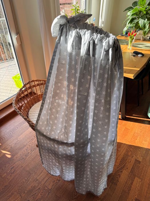 Wiklinowe łóżeczko