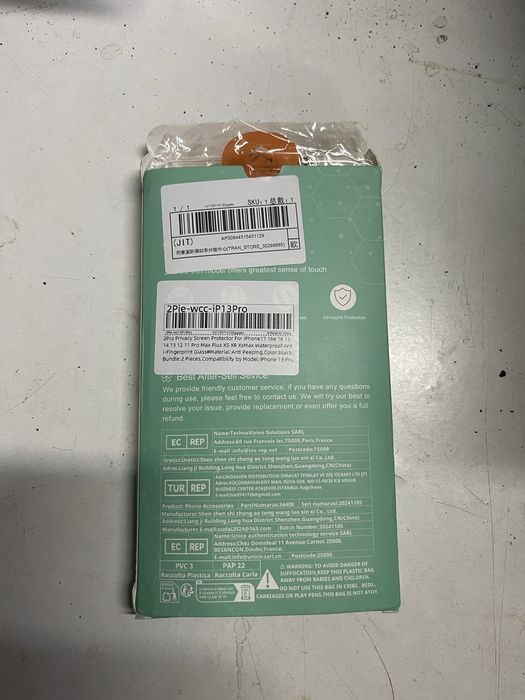 Pelicula anti espião pasa Iphone 13 pro