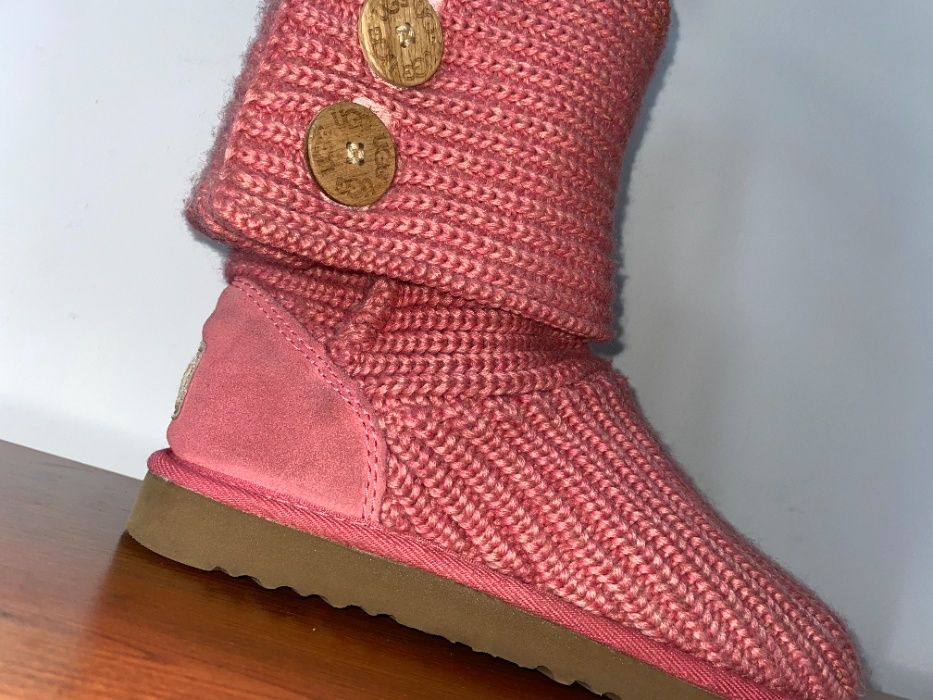 Buty UGG Skarpety Zimowe Pink S/N 5819 r. 37