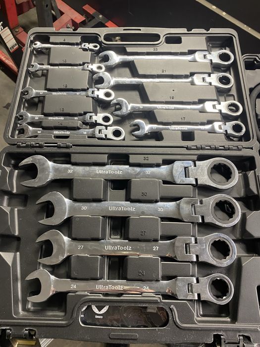 Zestaw kluczy płaskooczkowych do 32 mm