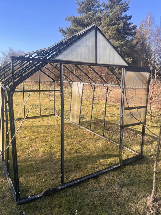 Szklarnia Stelaż szklarni używany