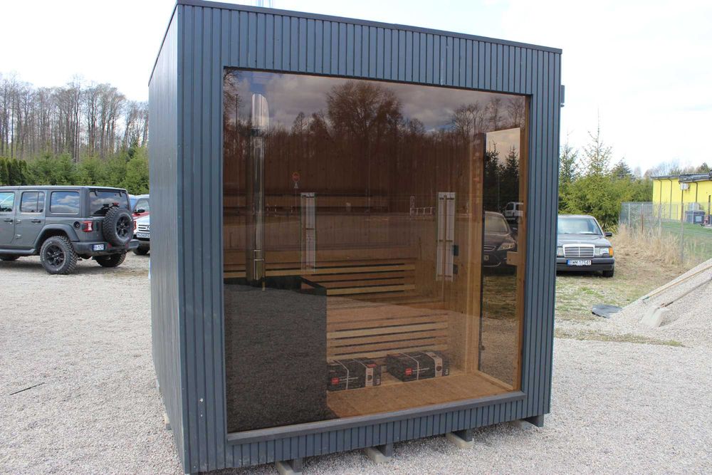 SAUNA ogrodowa Kwadratowa