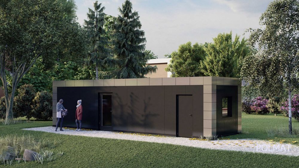 Pawilon Biurowy Handlowy Mieszkalny Domek Modułowy Kontener Biurowy