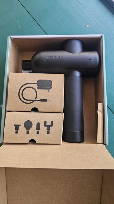 Pistola de Massagem Decathlon na caixa com garantia