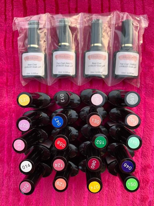 (Novidade) Kit completo de unhas de Gel