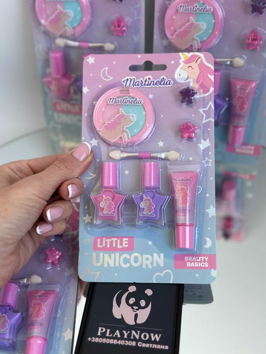 Розпродаж ‼️ Набір косметики Martinelia / Набор красоты единорог *